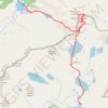 Itinéraire Encantats (Pyrénées Catalanes) : Du refuge de la Restanca au Refuge de Ventosa i Calvell, distance, dénivelé, altitude, carte, profil, trace GPS