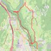 Itinéraire Pertes de la Valserine, distance, dénivelé, altitude, carte, profil, trace GPS