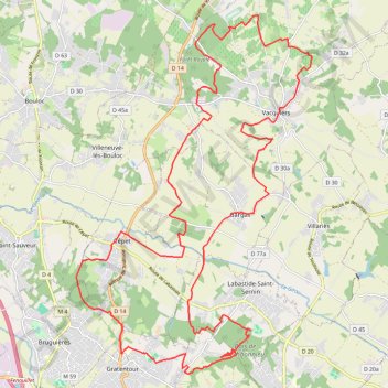 Itinéraire Rando des Accros - Cépet, distance, dénivelé, altitude, carte, profil, trace GPS