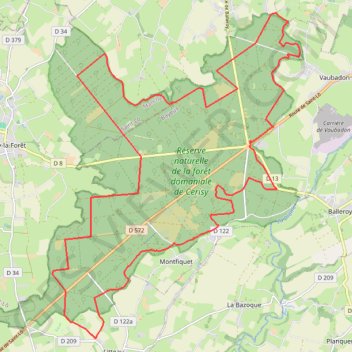 Itinéraire Circuit VTT 30 km - 7 avril 2019, distance, dénivelé, altitude, carte, profil, trace GPS
