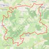 Itinéraire VTT 50kms, distance, dénivelé, altitude, carte, profil, trace GPS