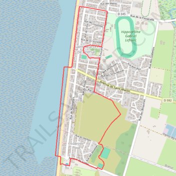 Itinéraire 5.1KM, distance, dénivelé, altitude, carte, profil, trace GPS
