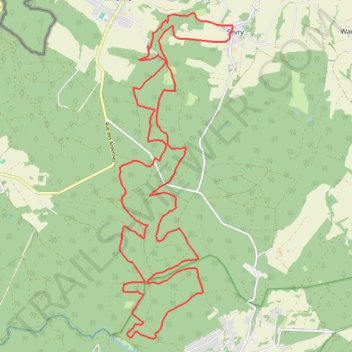 Itinéraire Trail de l’Hileau 28K, distance, dénivelé, altitude, carte, profil, trace GPS