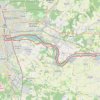 Itinéraire Orléans 44,5k, distance, dénivelé, altitude, carte, profil, trace GPS