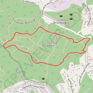 Itinéraire Hyères - La Jean Marc, distance, dénivelé, altitude, carte, profil, trace GPS