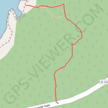 Itinéraire Grotte Anse Castalia, distance, dénivelé, altitude, carte, profil, trace GPS