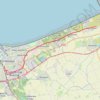 Itinéraire Bray-Dunes / Dunkerque, distance, dénivelé, altitude, carte, profil, trace GPS