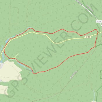 Itinéraire Hinvaux - Sommedieue, distance, dénivelé, altitude, carte, profil, trace GPS