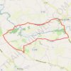 Itinéraire St Laurent Montpinchon, distance, dénivelé, altitude, carte, profil, trace GPS