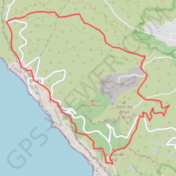 Itinéraire Falaises Soubeyranes, distance, dénivelé, altitude, carte, profil, trace GPS