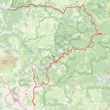 Itinéraire Circuit des 10 plus beaux villages de l'Aveyron - Le Rozier - Nant, distance, dénivelé, altitude, carte, profil, trace GPS