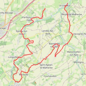 Itinéraire Enregistrement du 19/10/2025, distance, dénivelé, altitude, carte, profil, trace GPS