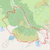 Itinéraire Les étangs de la Piéde, Hillette et Alet par le cirque de Cagateille, distance, dénivelé, altitude, carte, profil, trace GPS