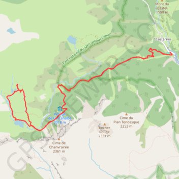 Itinéraire Fontalba-la voie sacrée, distance, dénivelé, altitude, carte, profil, trace GPS