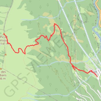 Itinéraire Au Pic de Viscos depuis Viscos-village, distance, dénivelé, altitude, carte, profil, trace GPS