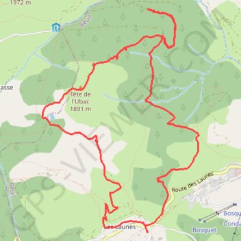 Itinéraire 2023 08 25 - tete du Garnier gigaset, distance, dénivelé, altitude, carte, profil, trace GPS