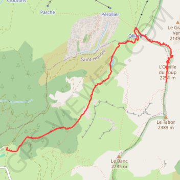 Itinéraire Journey of 22/10/2023 2h23 PM, distance, dénivelé, altitude, carte, profil, trace GPS