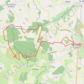 Itinéraire 4 - 25km VTT Trail R. Barbey 2025, distance, dénivelé, altitude, carte, profil, trace GPS