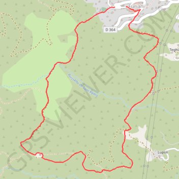 Itinéraire Parcours marche, distance, dénivelé, altitude, carte, profil, trace GPS