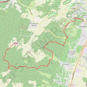 Itinéraire La Ptite Trans, distance, dénivelé, altitude, carte, profil, trace GPS
