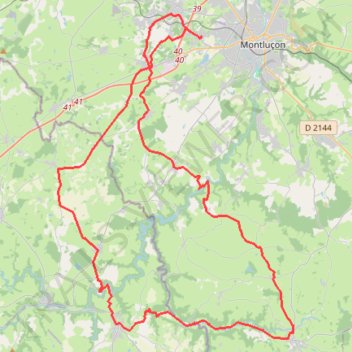 Itinéraire Circuit Sa 25 07, distance, dénivelé, altitude, carte, profil, trace GPS