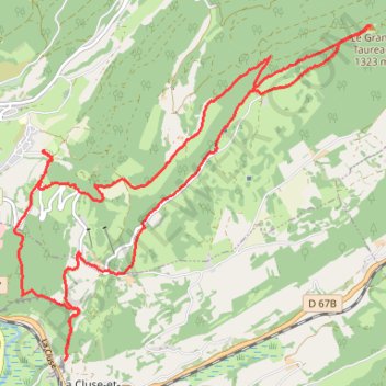 Itinéraire Le LARMONT, distance, dénivelé, altitude, carte, profil, trace GPS