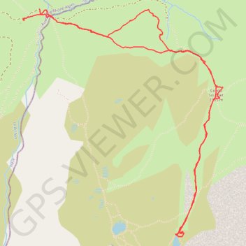 Itinéraire Lac Lérié, distance, dénivelé, altitude, carte, profil, trace GPS