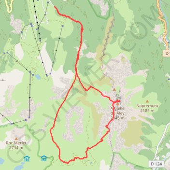 Itinéraire Dent de la Portetta, circuit de Plassa, distance, dénivelé, altitude, carte, profil, trace GPS
