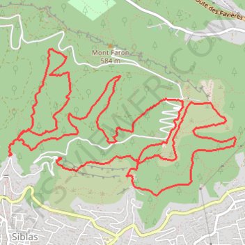 Itinéraire Faronesque, distance, dénivelé, altitude, carte, profil, trace GPS