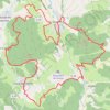 Itinéraire Aspet, distance, dénivelé, altitude, carte, profil, trace GPS
