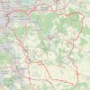 Itinéraire Tigeaux - Chaumes - Bombon - Soignolles, distance, dénivelé, altitude, carte, profil, trace GPS