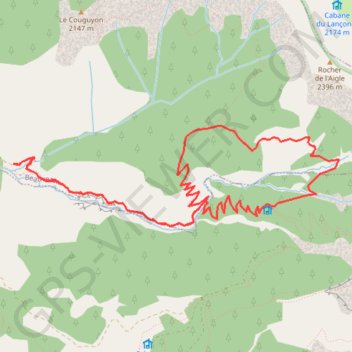 Itinéraire Les gorges de Saint Pierre - boucle, distance, dénivelé, altitude, carte, profil, trace GPS