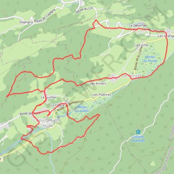 Itinéraire Trail du Bourget, distance, dénivelé, altitude, carte, profil, trace GPS