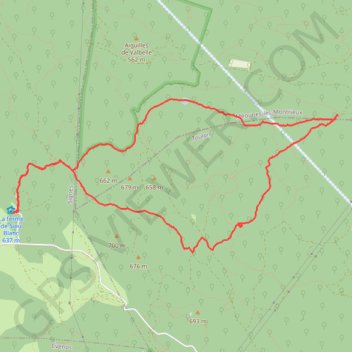 Itinéraire Grottes de Siou Blanc et Pont Naturel, distance, dénivelé, altitude, carte, profil, trace GPS