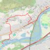 Itinéraire Ban-Saint-Martin - Moulins-lès-Metz, distance, dénivelé, altitude, carte, profil, trace GPS