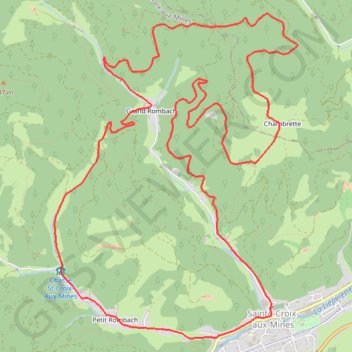 Itinéraire Le Tour des Chapelles, distance, dénivelé, altitude, carte, profil, trace GPS