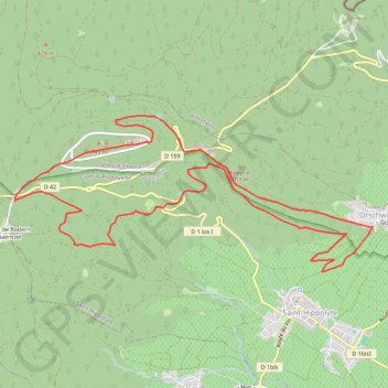 Itinéraire Circuit du Premier Mai, distance, dénivelé, altitude, carte, profil, trace GPS