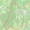 Itinéraire Rando à Solutré, distance, dénivelé, altitude, carte, profil, trace GPS