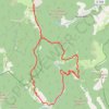 Itinéraire La lance par la combe de sauve, distance, dénivelé, altitude, carte, profil, trace GPS