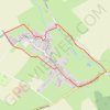 Itinéraire Par les caches (Frasnoy), distance, dénivelé, altitude, carte, profil, trace GPS