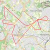 Itinéraire RouteXL 2023-07-01 12:27, distance, dénivelé, altitude, carte, profil, trace GPS