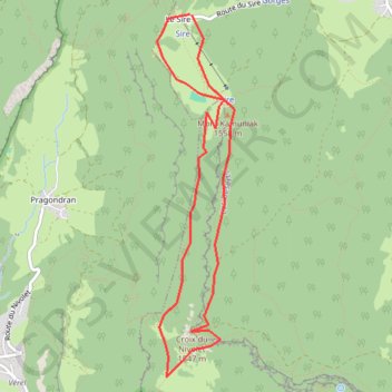 Itinéraire Rando enfants, distance, dénivelé, altitude, carte, profil, trace GPS