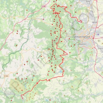 Itinéraire TV 2018 Aller V6.0 Long, distance, dénivelé, altitude, carte, profil, trace GPS