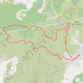Itinéraire Les monts marseillais, distance, dénivelé, altitude, carte, profil, trace GPS