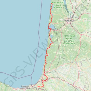 Itinéraire track, distance, dénivelé, altitude, carte, profil, trace GPS