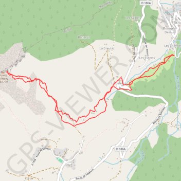 Itinéraire Pointe d'Andey, distance, dénivelé, altitude, carte, profil, trace GPS