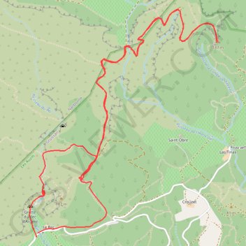 Itinéraire La Vigie de la Clape, distance, dénivelé, altitude, carte, profil, trace GPS