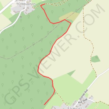 Itinéraire 111611 onlypoints, distance, dénivelé, altitude, carte, profil, trace GPS