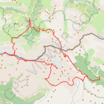 Itinéraire Tour et ascension Mont Perdu 4,5 jours, distance, dénivelé, altitude, carte, profil, trace GPS