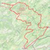 Itinéraire Vers le Haut-Doubs, distance, dénivelé, altitude, carte, profil, trace GPS